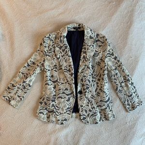 Romantic Lace Blazer, Small
